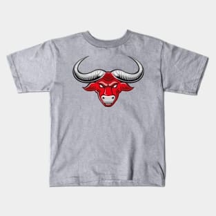 angry red bull Kids T-Shirt